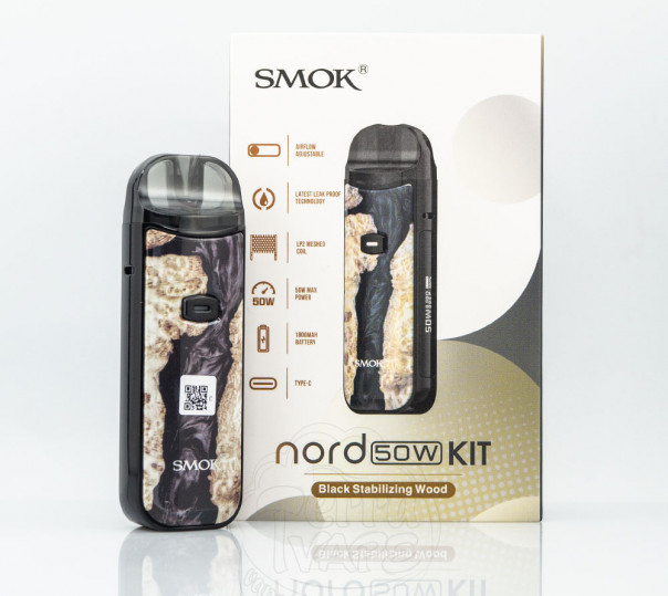 Smok Nord 50W Pod Mod Kit Багаторазова POD система Smok Nord 50W Pod Mod Kit Багаторазова POD система
