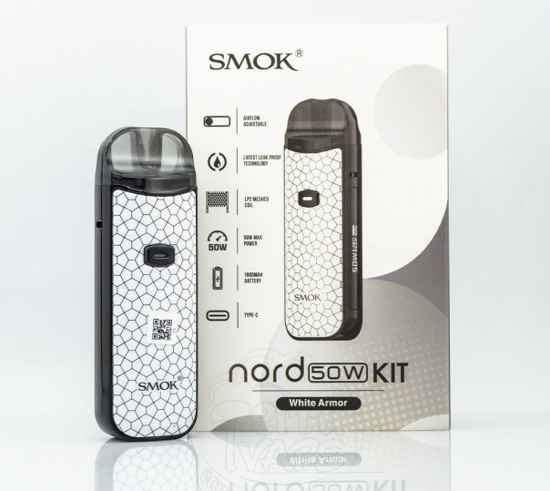 Smok Nord 50W Pod Mod Kit Багаторазова POD система Smok Nord 50W Pod Mod Kit Багаторазова POD система