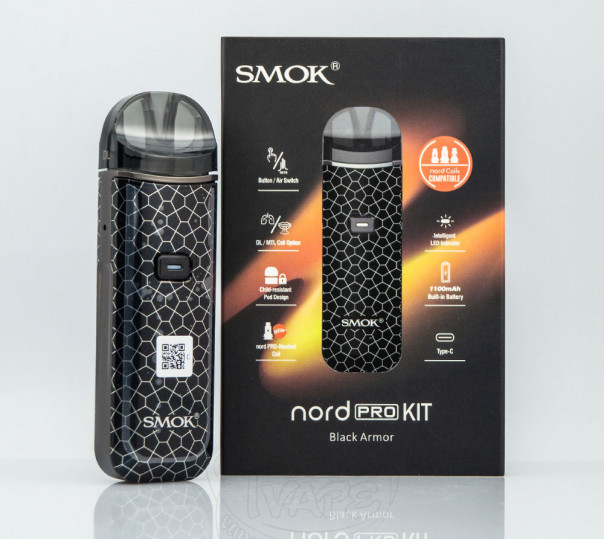 SMOK Nord Pro Pod Kit 1100mAh Багаторазова POD система SMOK Nord Pro Pod Kit 1100mAh Багаторазова POD система