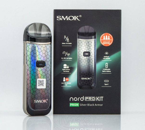 SMOK Nord Pro Pod Kit 1100mAh Багаторазова POD система SMOK Nord Pro Pod Kit 1100mAh Багаторазова POD система