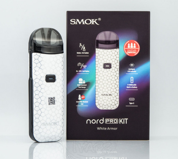 SMOK Nord Pro Pod Kit 1100mAh Багаторазова POD система SMOK Nord Pro Pod Kit 1100mAh Багаторазова POD система