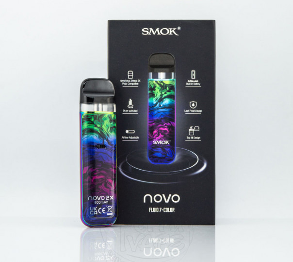 Smok Novo 2X Pod Kit 800mAh Багаторазова POD система Smok Novo 2X Pod Kit 800mAh Багаторазова POD система