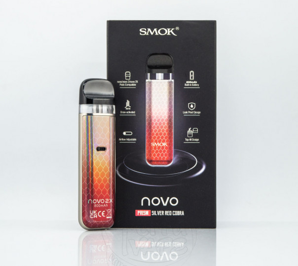 Smok Novo 2X Pod Kit 800mAh Багаторазова POD система Smok Novo 2X Pod Kit 800mAh Багаторазова POD система
