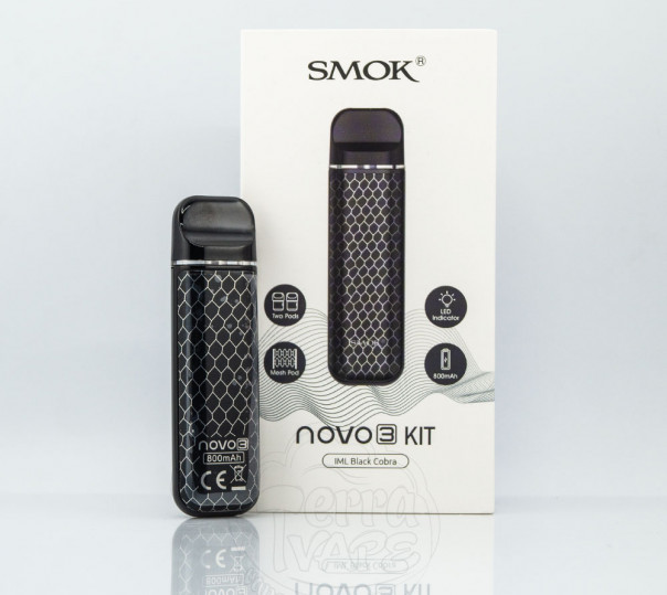 SMOK Novo 3 Pod Kit 800mAh Многоразовая POD система SMOK Novo 3 Pod Kit 800mAh Многоразовая POD система