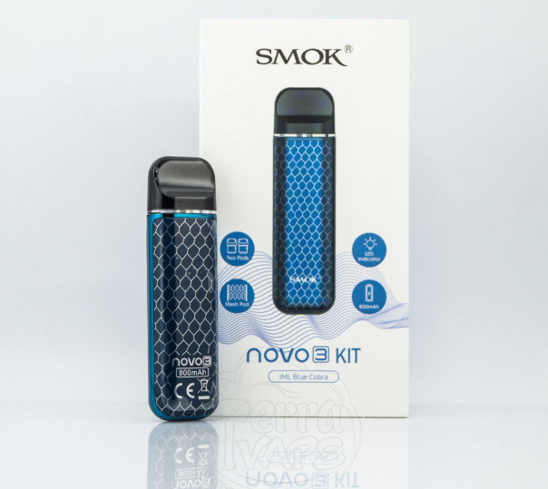 SMOK Novo 3 Pod Kit 800mAh Многоразовая POD система SMOK Novo 3 Pod Kit 800mAh Многоразовая POD система