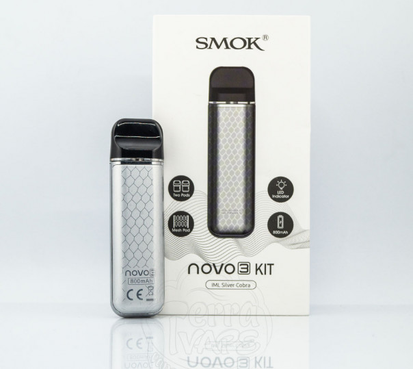SMOK Novo 3 Pod Kit 800mAh Многоразовая POD система SMOK Novo 3 Pod Kit 800mAh Многоразовая POD система