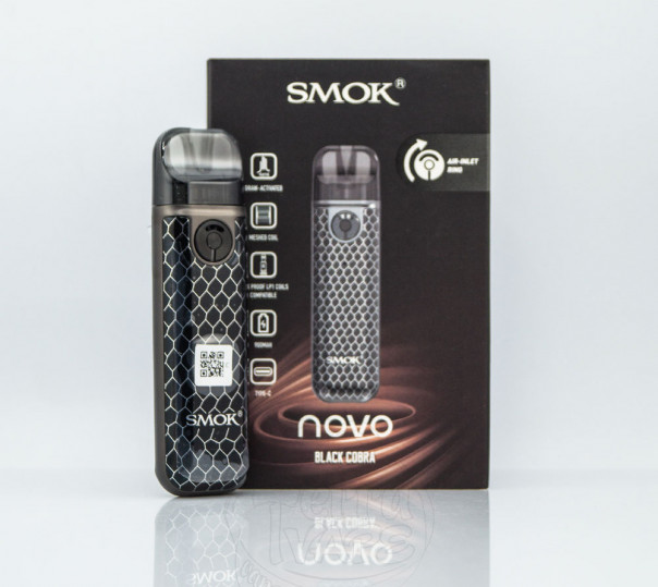 SMOK Novo 4 Mini Pod Kit Багаторазова POD система SMOK Novo 4 Mini Pod Kit Багаторазова POD система