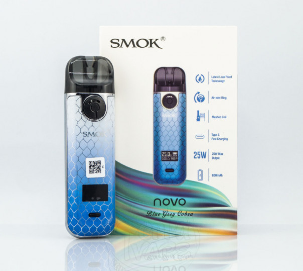 Smok Novo 4 Pod System Kit Багаторазова POD система Smok Novo 4 Pod System Kit Багаторазова POD система