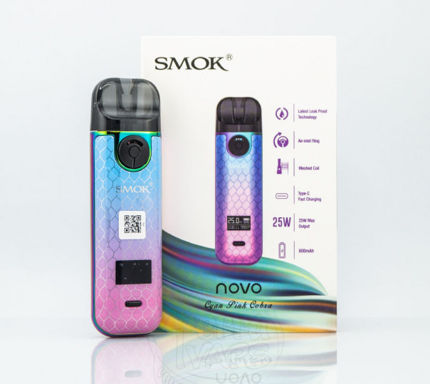 Smok Novo 4 Pod System Kit Багаторазова POD система Smok Novo 4 Pod System Kit Багаторазова POD система