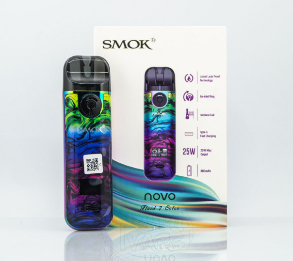 Smok Novo 4 Pod System Kit Багаторазова POD система Smok Novo 4 Pod System Kit Багаторазова POD система