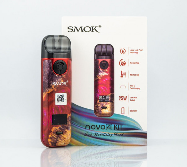 Smok Novo 4 Pod System Kit Багаторазова POD система Smok Novo 4 Pod System Kit Багаторазова POD система