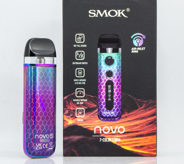 Smok Novo 5 Pod System Kit Многоразовая POD система Smok Novo 5 Pod System Kit Многоразовая POD система