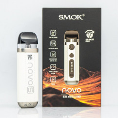 Smok Novo 5 Pod System Kit Beige White Leather POD система