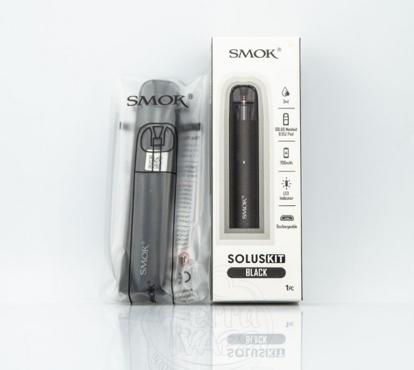 SMOK Solus Pod Kit 700mAh 3ml Многоразовая POD система SMOK Solus Pod Kit 700mAh 3ml Многоразовая POD система