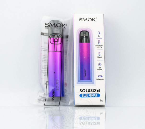 SMOK Solus Pod Kit 700mAh 3ml Многоразовая POD система SMOK Solus Pod Kit 700mAh 3ml Многоразовая POD система