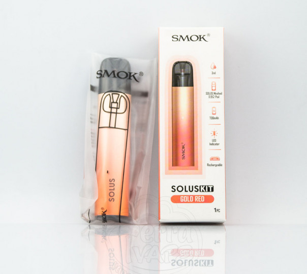 SMOK Solus Pod Kit 700mAh 3ml Многоразовая POD система SMOK Solus Pod Kit 700mAh 3ml Многоразовая POD система
