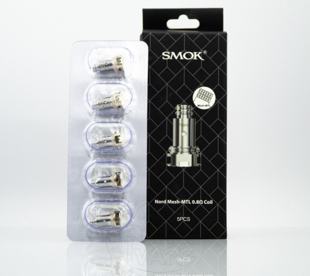 Испаритель Smok Nord Coil Mesh MTL 0.8 Ом для Nord 2, Nord 50W, Nord Pro и других
