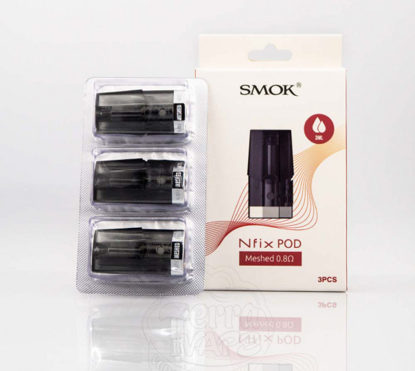 Картридж для многоразовой POD системы SMOK Nfix Pod Kit 3ml Картридж для многоразовой POD системы SMOK Nfix Pod Kit 3ml