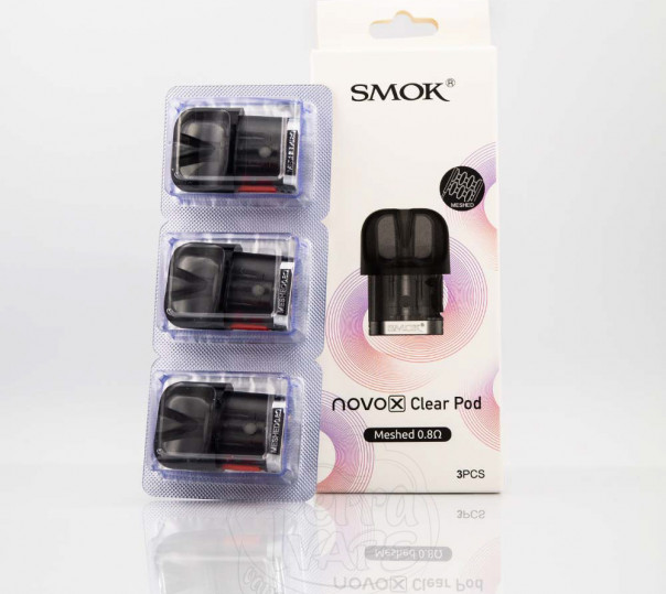 Картридж для многоразовой POD системы SMOK Novo X Kit 2ml Картридж для многоразовой POD системы SMOK Novo X Kit 2ml