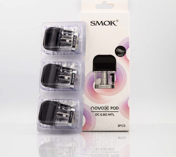 Картридж для многоразовой POD системы SMOK Novo X Kit 2ml Картридж для многоразовой POD системы SMOK Novo X Kit 2ml