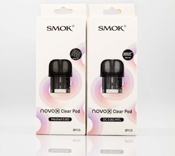 Картридж для многоразовой POD системы SMOK Novo X Kit 2ml Картридж для многоразовой POD системы SMOK Novo X Kit 2ml