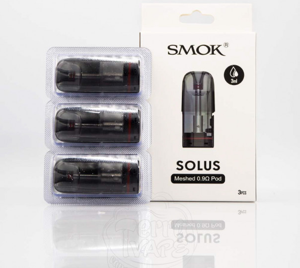 Картридж для багаторазової POD системи SMOK Solus Kit 3ml Картридж для багаторазової POD системи SMOK Solus Kit 3ml