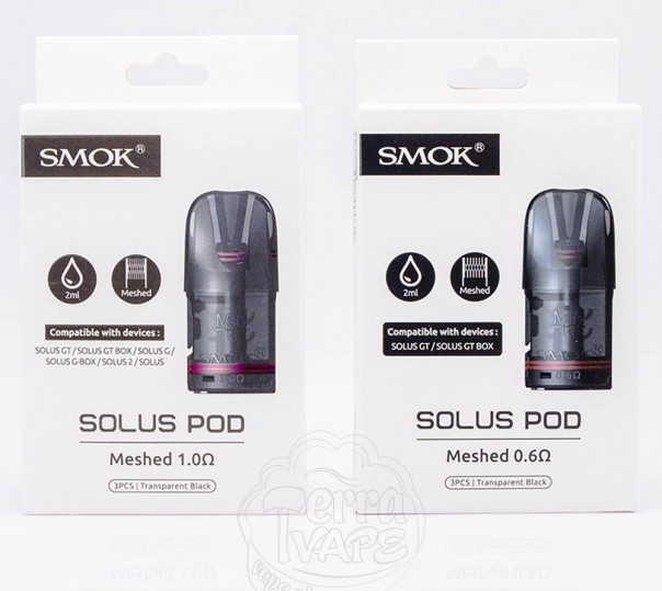 Картридж SMOK Solus Cartridge для багаторазової POD системи Solus / 2 / G-Box / G / GT / GT Box