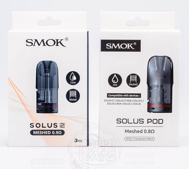 Картридж SMOK Solus Cartridge для багаторазової POD системи Solus / 2 / G-Box / G / GT / GT Box Картридж SMOK Solus Cartridge для багаторазової POD системи Solus / 2 / G-Box / G / GT / GT Box