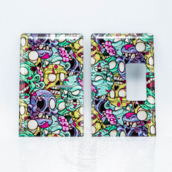 SXK Змінні панелі ETU Square Front & Back Door Panel Plates для Billet Box Skeleton