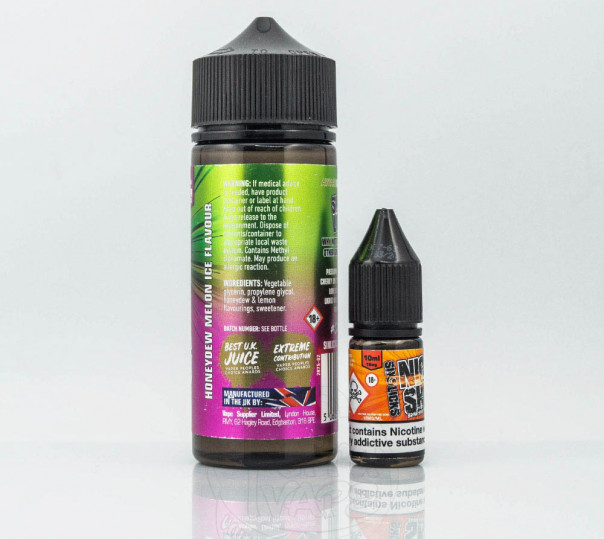 Жидкость Six Licks Organic Melon On My Mind 110ml 1.5mg на органическом никотине со вкусом дыни и арбуза с холодком Жидкость Six Licks Organic Melon On My Mind 110ml 1.5mg на органическом никотине со вкусом дыни и арбуза с холодком