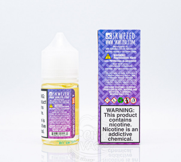 Жидкость Skwezed Salt Mixed Berries 30ml 50mg на солевом никотине со вкусом ягод Жидкость Skwezed Salt Mixed Berries 30ml 50mg на солевом никотине со вкусом ягод