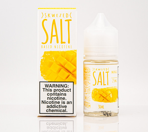 Жидкость Skwezed Salt Mango 30ml 50mg на солевом никотине со вкусом манго