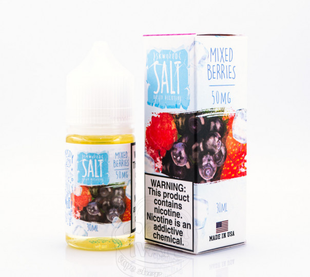 Рідина Skwezed Salt Mixed Berries Ice 30ml 25mg на сольовому нікотині зі смаком ягід з холодком