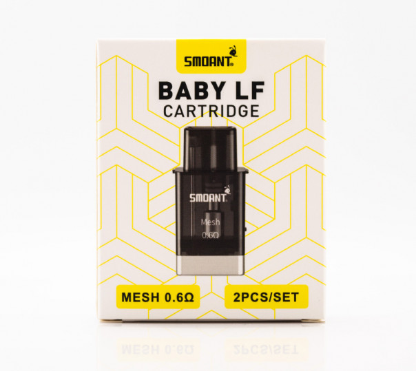 Картридж Smoant Baby LF Pod Cartridge для многоразовой POD системы Charon Baby / Battlestar Baby 2ml Картридж Smoant Baby LF Pod Cartridge для многоразовой POD системы Charon Baby / Battlestar Baby 2ml