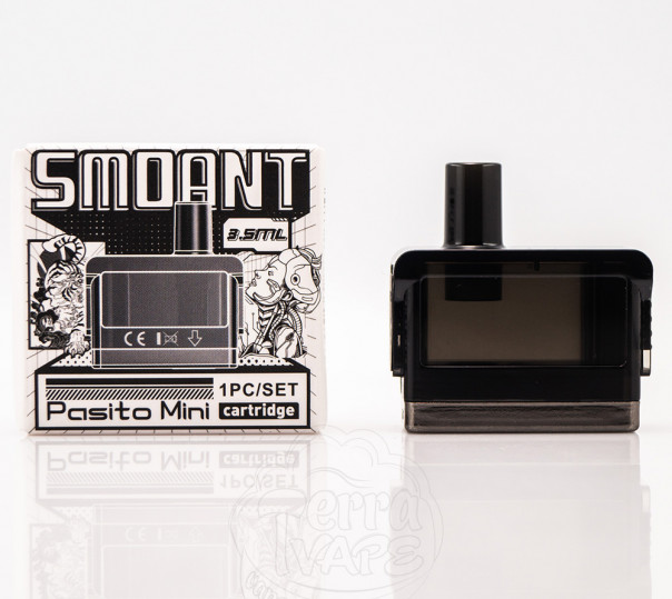 Порожній картридж Smoant Pasito Mini Empty Pod Cartridge 3.5ml Порожній картридж Smoant Pasito Mini Empty Pod Cartridge 3.5ml