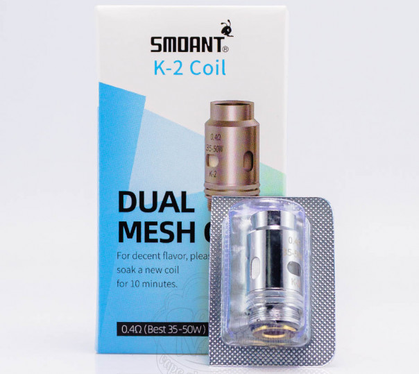 Испаритель Smoant K-Coil для электронных сигарет Knight 80, Pasito 2 / 3, Knight Aio Pod Kit Испаритель Smoant K-Coil для электронных сигарет Knight 80, Pasito 2 / 3, Knight Aio Pod Kit