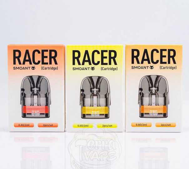 Картридж Smoant Charon Racer Pod Cartridge 2ml для багаторазової POD системи Smoant Charon Racer