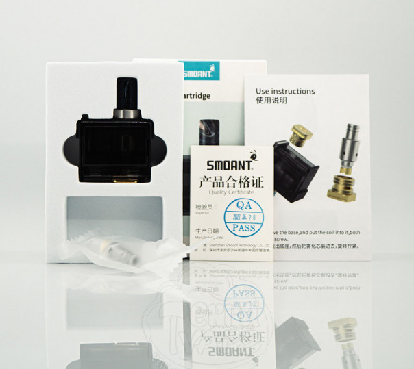 Картридж для многоразовой POD системы Smoant Pasito Pod Kit 3ml Картридж для многоразовой POD системы Smoant Pasito Pod Kit 3ml