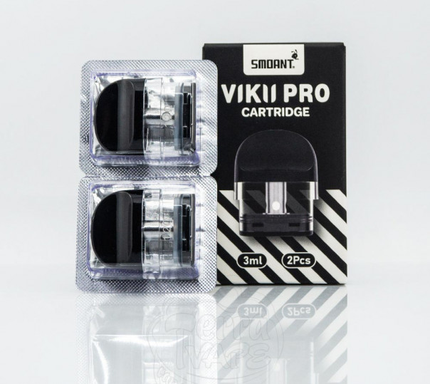 Картридж для многоразовой POD системы Smoant Vikii Pro Pod Kit 3ml Картридж для многоразовой POD системы Smoant Vikii Pro Pod Kit 3ml