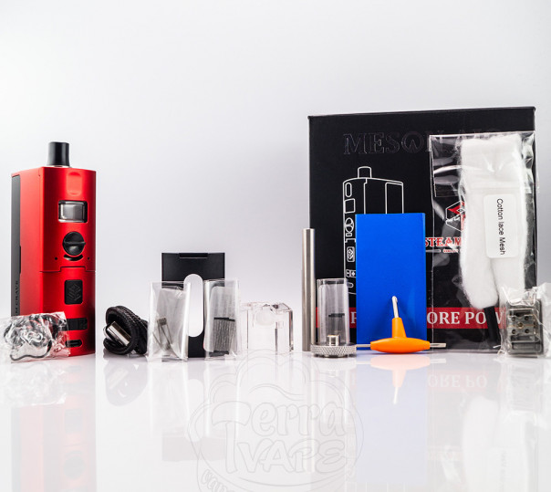 Steam Crave Meson AIO Full Kit 100W (Boro) Багаторазова АІО Система Steam Crave Meson AIO Full Kit 100W (Boro) Багаторазова АІО Система