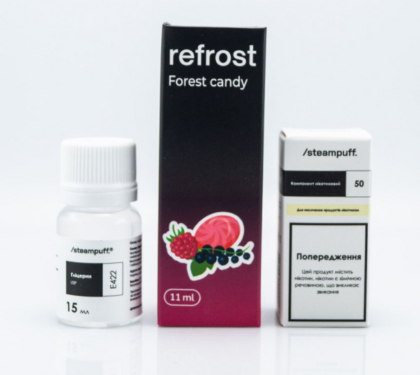 Рідина Refrost Salt Forest Candy 30ml 50mg зі смаком ягідних конфет (набір компонентів)