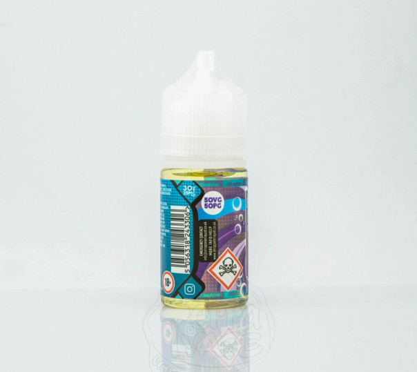 Жидкость Strapped Salt Grape Blackcurrant 30ml 35mg на солевом никотине со вкусом винограда и смородины с холодком Жидкость Strapped Salt Grape Blackcurrant 30ml 35mg на солевом никотине со вкусом винограда и смородины с холодком