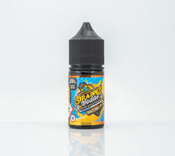 Жидкость Strapped Salt Mango Guava Palava 30ml 35mg на солевом никотине со вкусом содовой с манго и гуавой