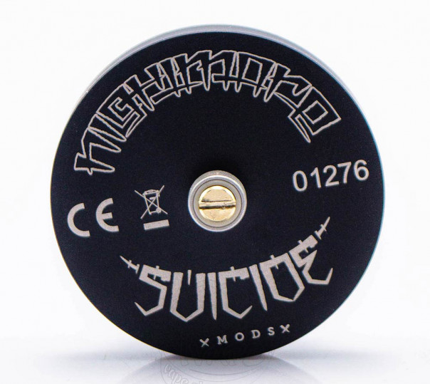 Suicide Mods Nightmare XL RTA Matte Black Обслуговуваний бак Suicide Mods Nightmare XL RTA Matte Black Обслуговуваний бак