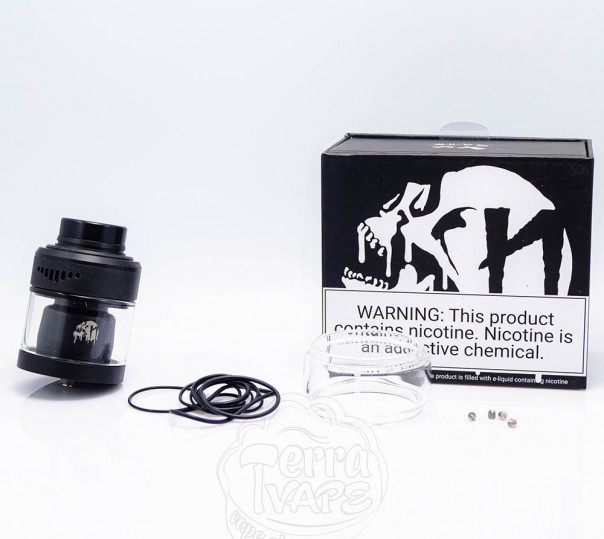 Suicide Mods Nightmare XL RTA Matte Black Обслуговуваний бак Suicide Mods Nightmare XL RTA Matte Black Обслуговуваний бак