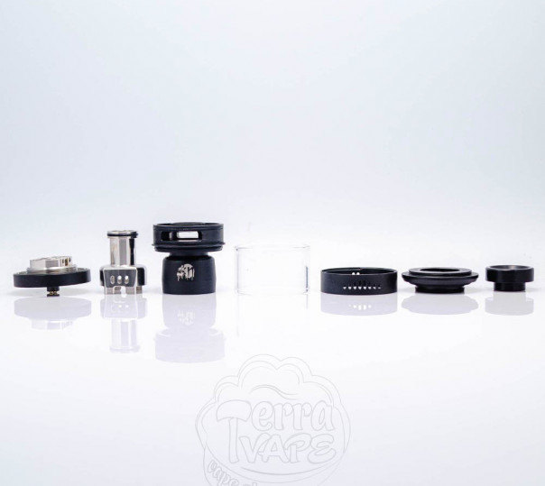 Suicide Mods Nightmare XL RTA Matte Black Обслуговуваний бак Suicide Mods Nightmare XL RTA Matte Black Обслуговуваний бак
