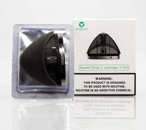 Картридж для багаторазової POD системи Suorin Drop 2 Pod 1.0ohm 3.7ml Картридж для багаторазової POD системи Suorin Drop 2 Pod 1.0ohm 3.7ml