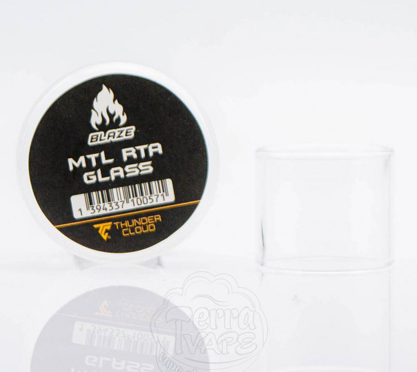 Стекло ThunderCloud x Mike Vapes Blaze MTL RTA Glass Tube 3ml