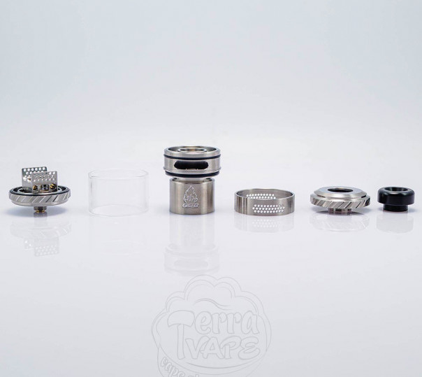 Thunder Cloud Blaze Pro Max RTA Atomizer Matte Black Обслуживаемый бак Thunder Cloud Blaze Pro Max RTA Atomizer Matte Black Обслуживаемый бак
