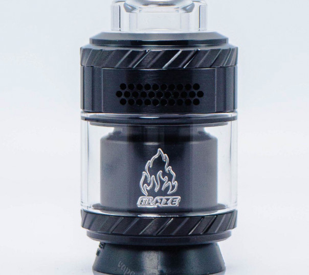 Thunder Cloud Blaze Pro Max RTA Atomizer Silver Black Обслуживаемый бак